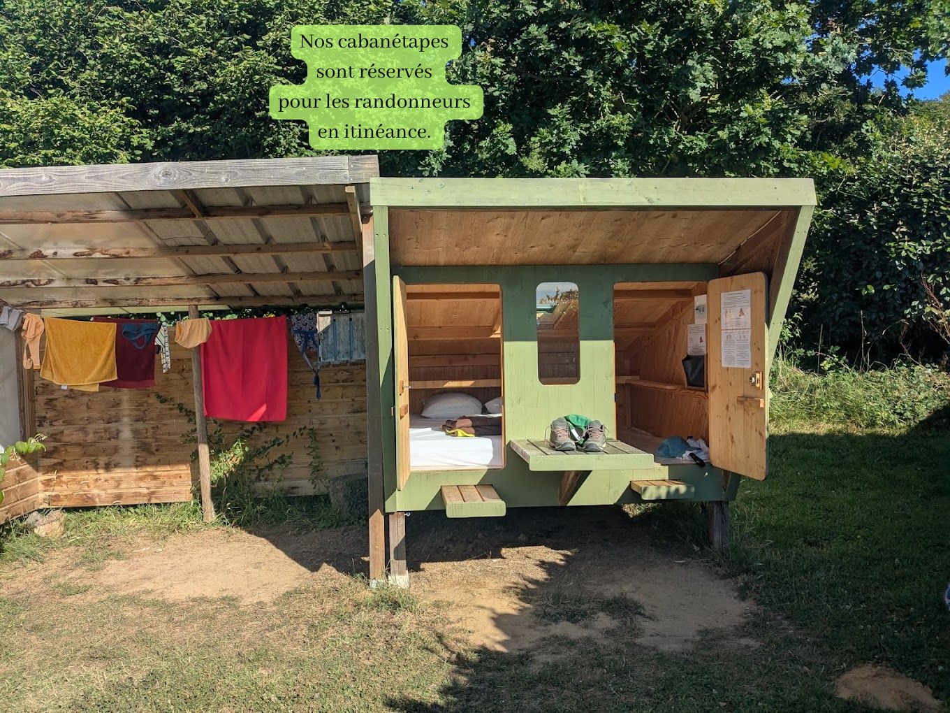 Cabanétapes camping les salines